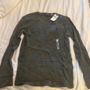 Brand new polo long sleeve thermal shirt